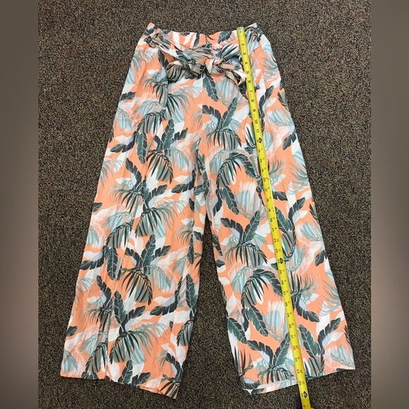 Skye  Tropical Leaf Print Pants - Picture 5 of 6